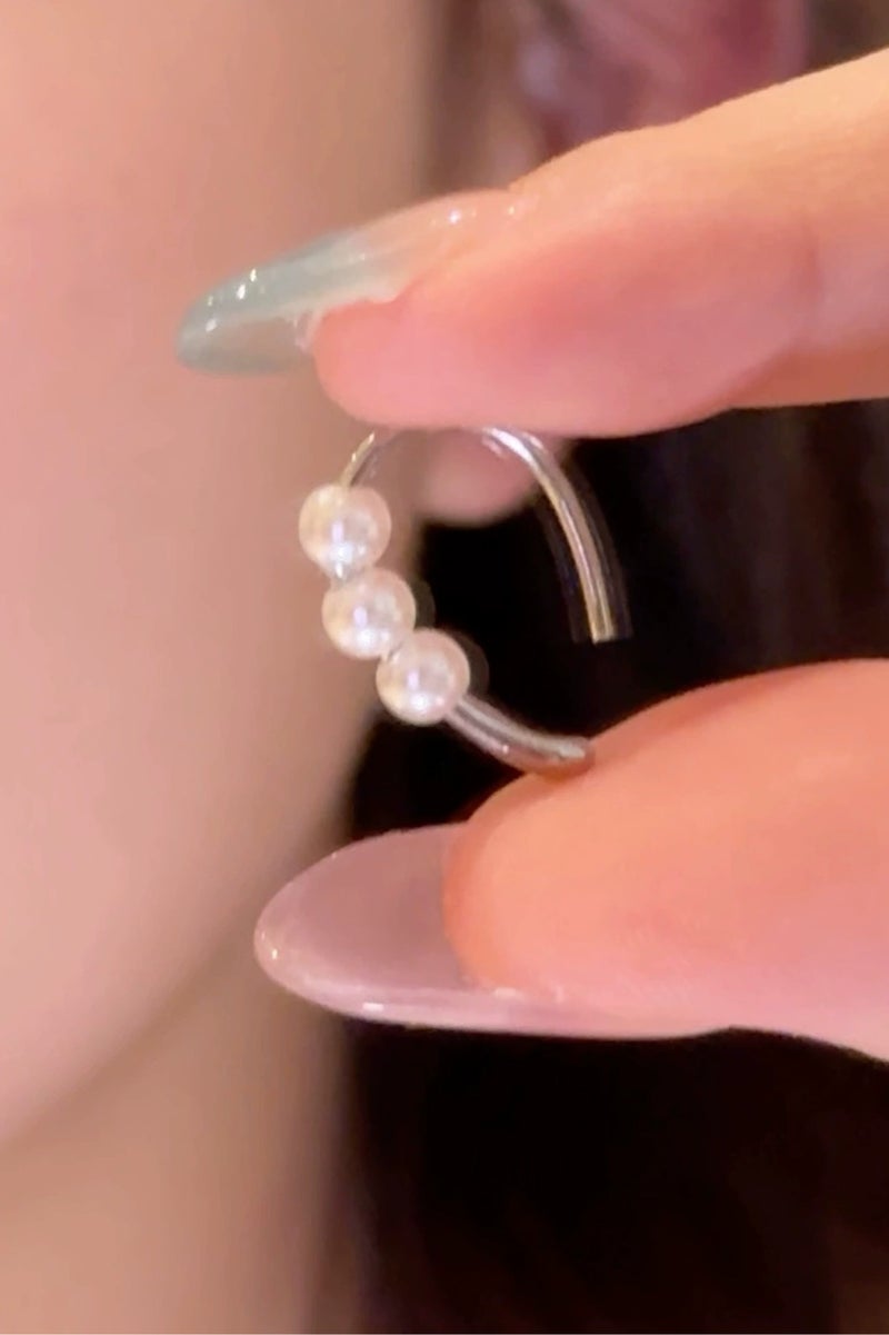 Goolsky Pearl Stud Earrings for Women – New Elegant Design with 925 Sterling Silver Posts, Luxurious & Unique Small Pearl Earrings  - Image 2