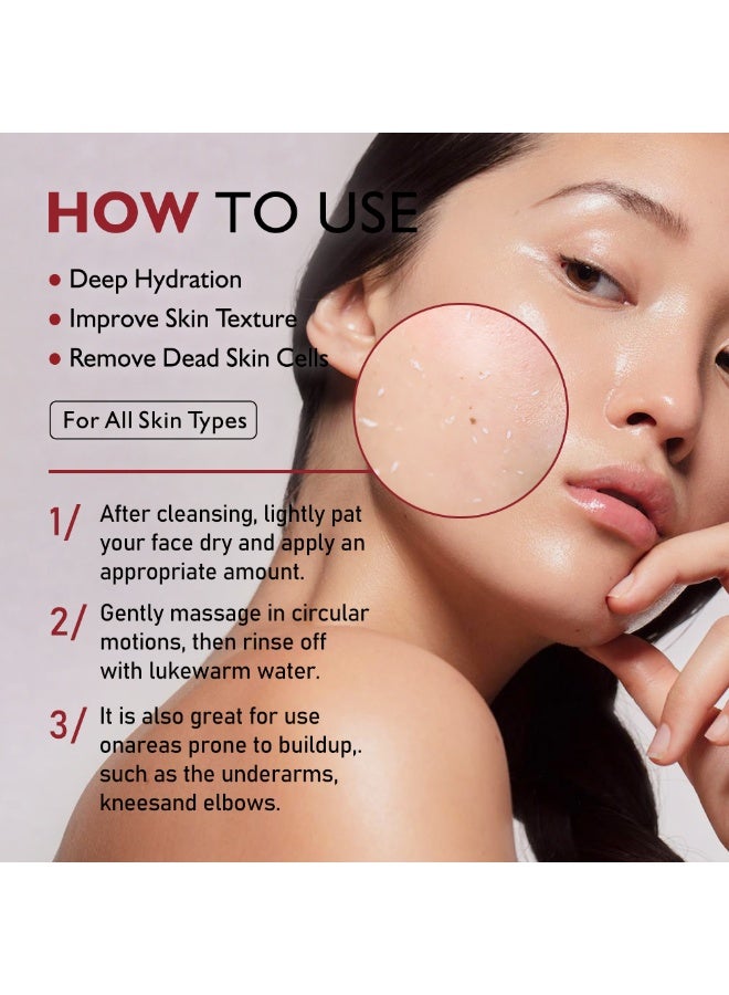 ك أو إي سي أمبولة الأرز الأسود المقشر 30 مل -قشر اللقطة المقشر مع AHA, BHA و Niacinamide تحذف الجلد الميت، الرؤوس السوداء و تشديد - Image 4