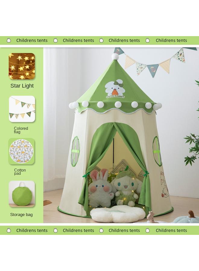 Bluejw Super Large Children's Tent Indoor Bunny Yurt Girls Boys Play House Baby Castle Game House Wholesale - Image 1