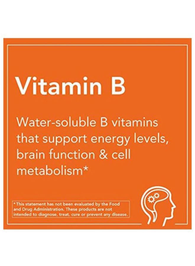 Now Foods Vitamin B-1 100 mg - 100 Tablets - Image 3