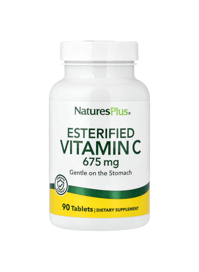 NaturesPlus Esterified Vitamin C, 675 mg, 90 Tablets