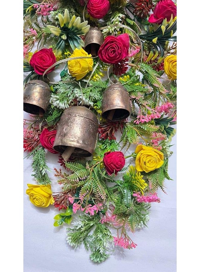 Adikala Handmade Kutch Copper Bells Filled Your Home with Positive Energy | Decoration | Christmas Decoration | Copper Bell for Craft | Handmade Bell Small 2. INCH_(Set of 2) - Image 3