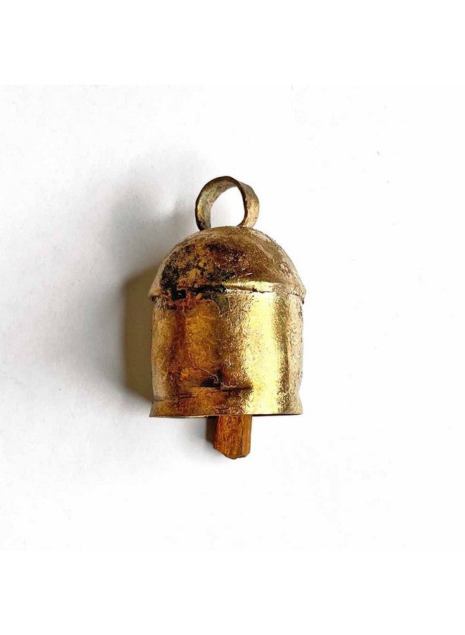 Adikala Handmade Kutch Copper Bells Filled Your Home with Positive Energy | Decoration | Christmas Decoration | Copper Bell for Craft | Handmade Bell Small 2. INCH_(Set of 2) - Image 1