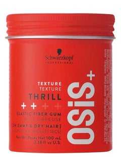 Schwarzkopf Osis+ Thrill Elastic Fiber Gum 100ml  - Image 1