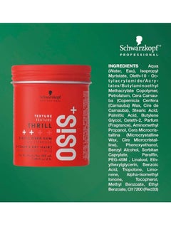 Schwarzkopf Osis+ Thrill Elastic Fiber Gum 100ml  - Image 3