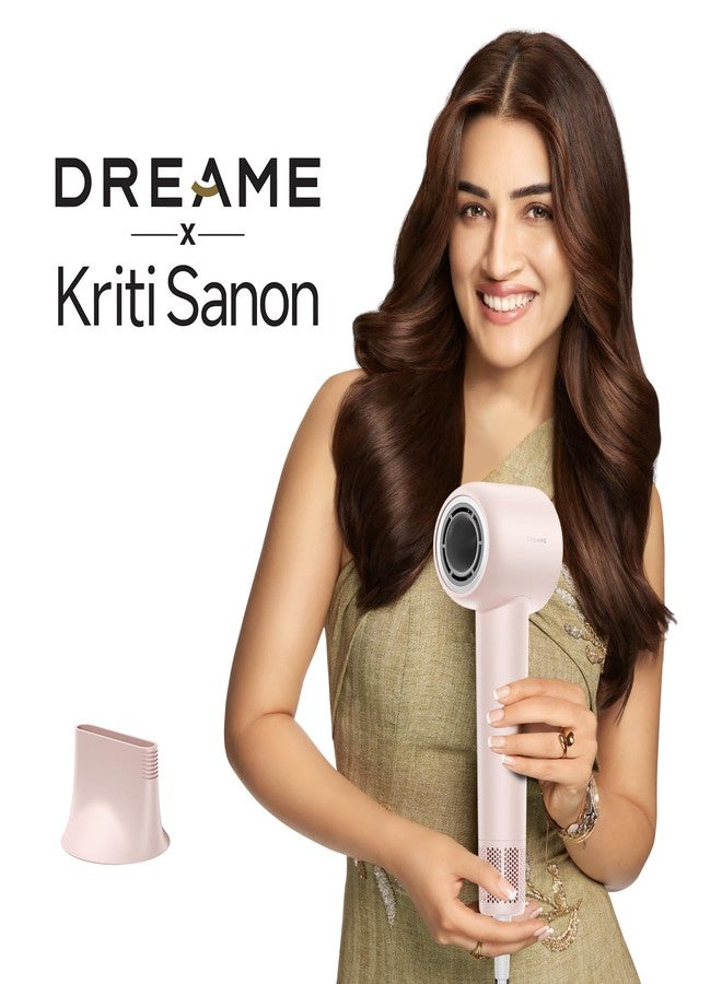 dreame Gleam Hair Dryer, 200 Million Negative Ionic Fast High-Speed ??Motor With 110,000 Rpm, 65M/S Airflow, 330G, 200 Million Negative Ions, Temperature And Airflow Control, Rose, 1600 Watts - Image 2
