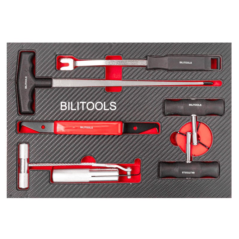BILITOOLS 7-Piece Windshield Removal Tool Kit for Classic Vintage Car Windscreen Remover Set - Image 3