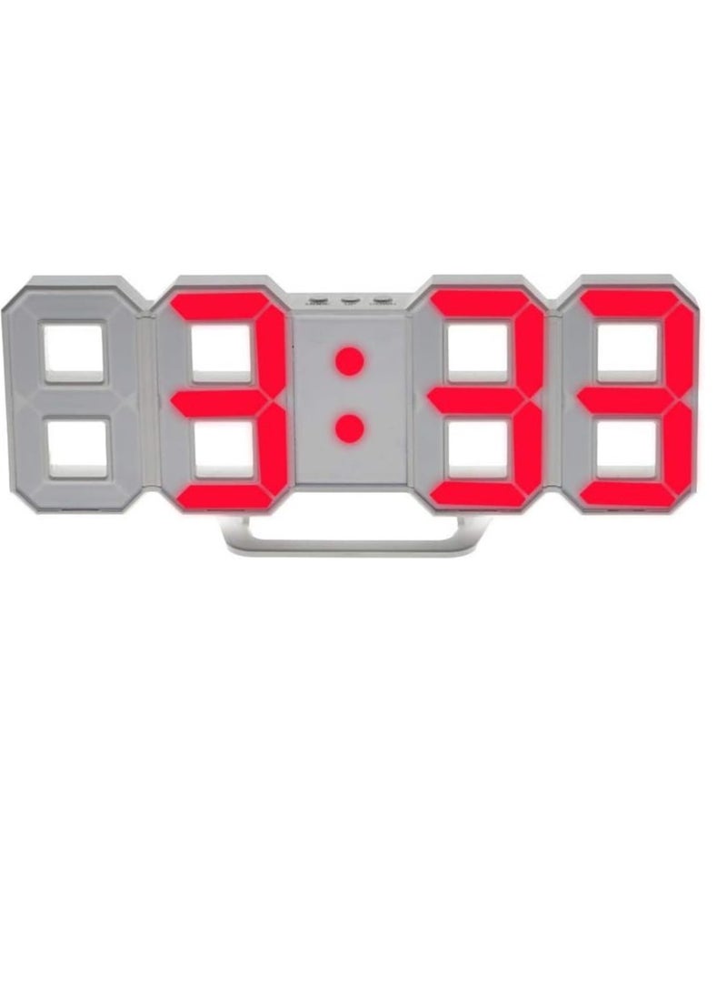 Generic - Electronic LED Digital Alarm Clock - 3D  - ET524S - Image 1