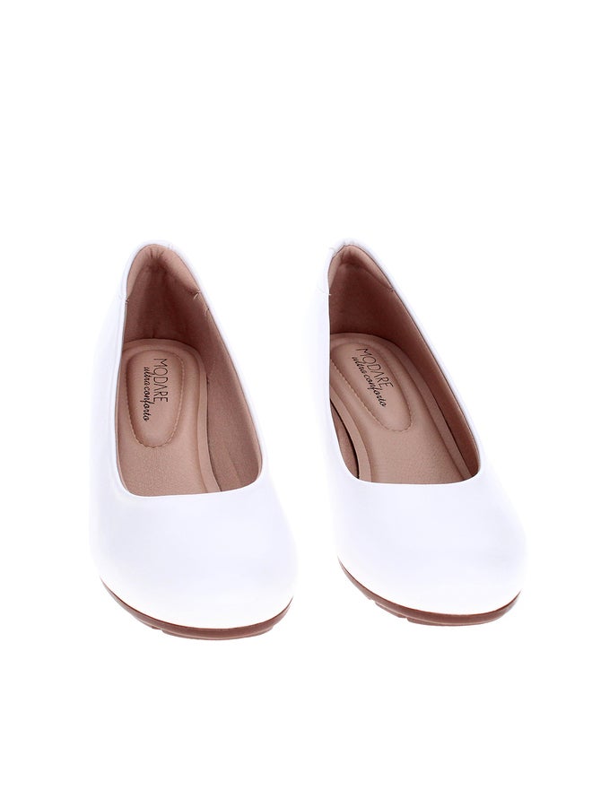 MODARE Solid Slip-On Wedge Heel Shoes - Image 2