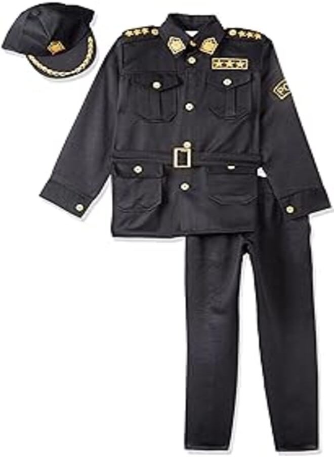 GOLDEN GATE POLICE COSTUM BLACK - SIZE 8 