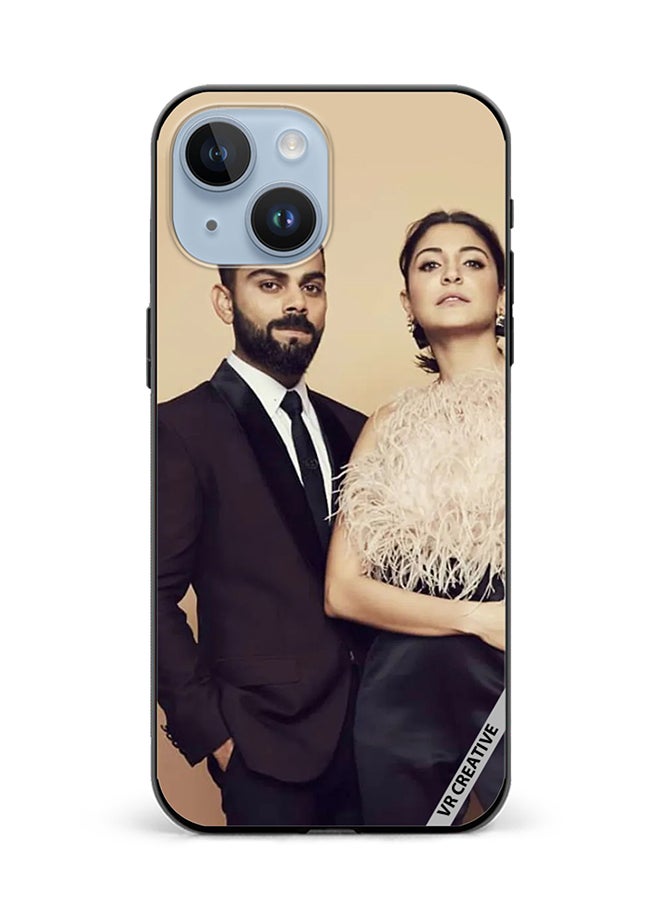VR CREATIVE Protective Case Cover For Apple iPhone 15 Plus Bollywood Actor And Actress Design Multicolour - Image 1