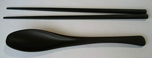 Daiso Heat Resistant Hexagon Chopsticks Spoon Set - Image 2