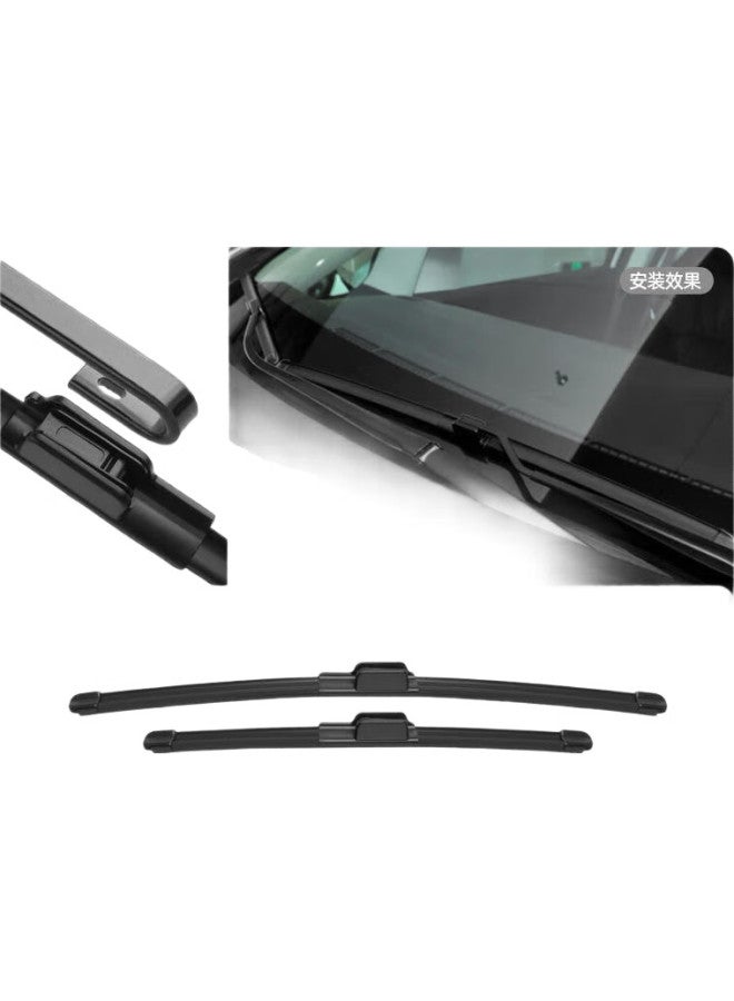 Speed Paisu 17-25 Honda Urv Windshield Wipers, Original Boneless Car Wiper Blades, Rubber Strips, Quiet Ur-V 26/18 - Image 1