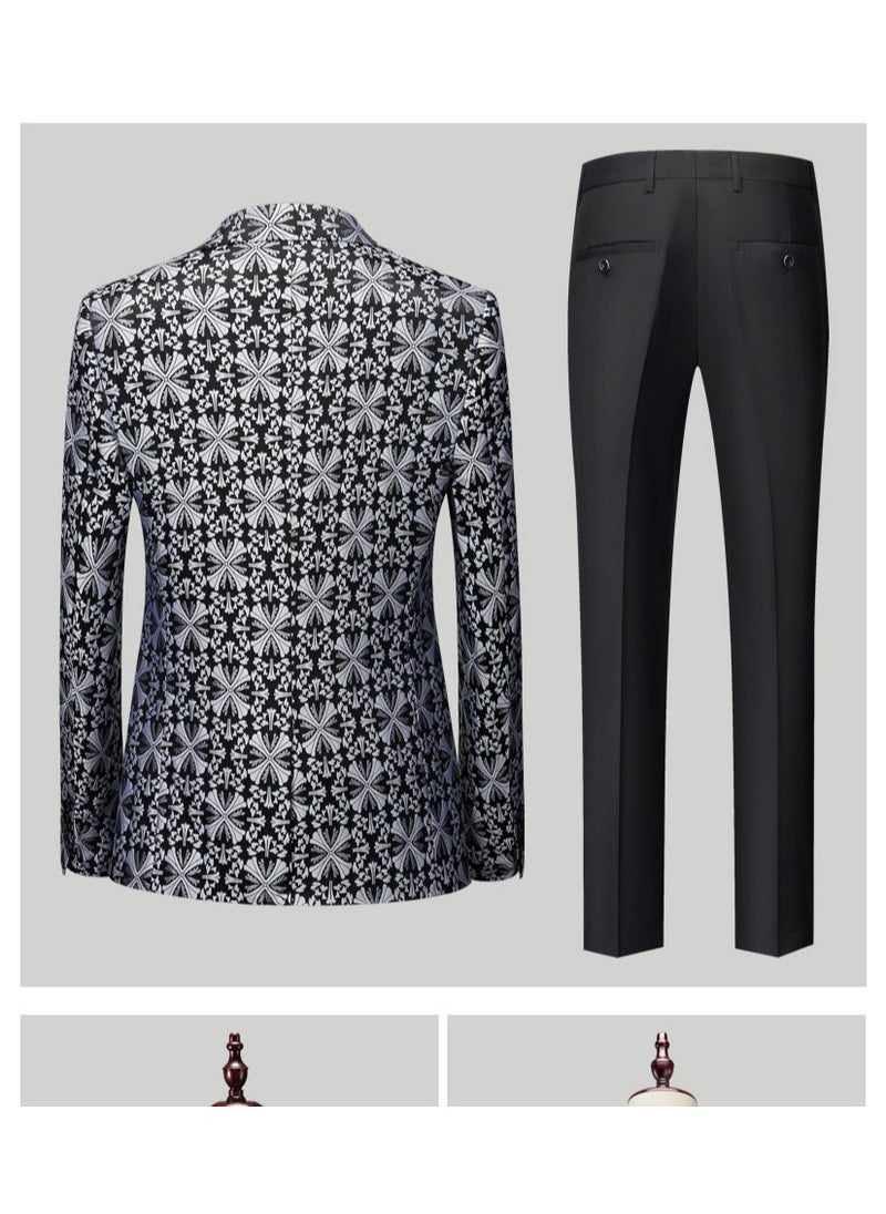 Shougu New Slim Leisure Fit Suit Set  - Image 2