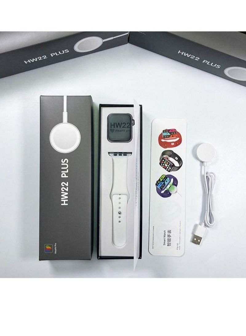 NIBEMINENT HW22 PLUS Smart Watch with IP67 Waterproof White - Image 2