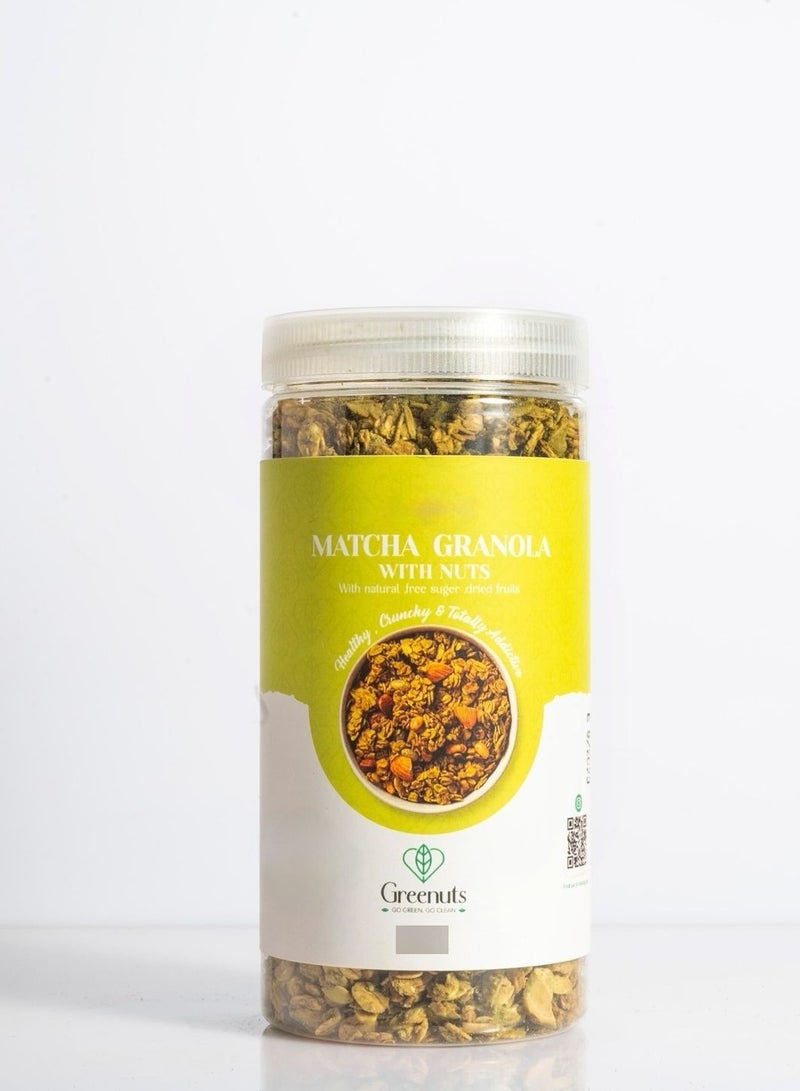 Greenuts Healthy Matcha Granola 275G - Image 1