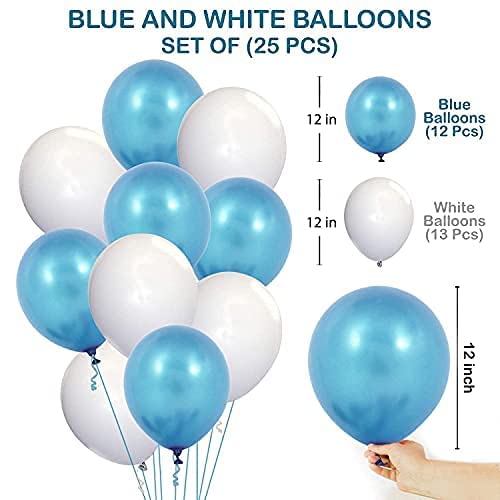 Zyozique™ Baby Boy Welcome Home Decoration Kit Paper Banner with Balloons for Baby Shower / Welcome Party / Birthday Party Supplies(Pack of 26) - Image 2