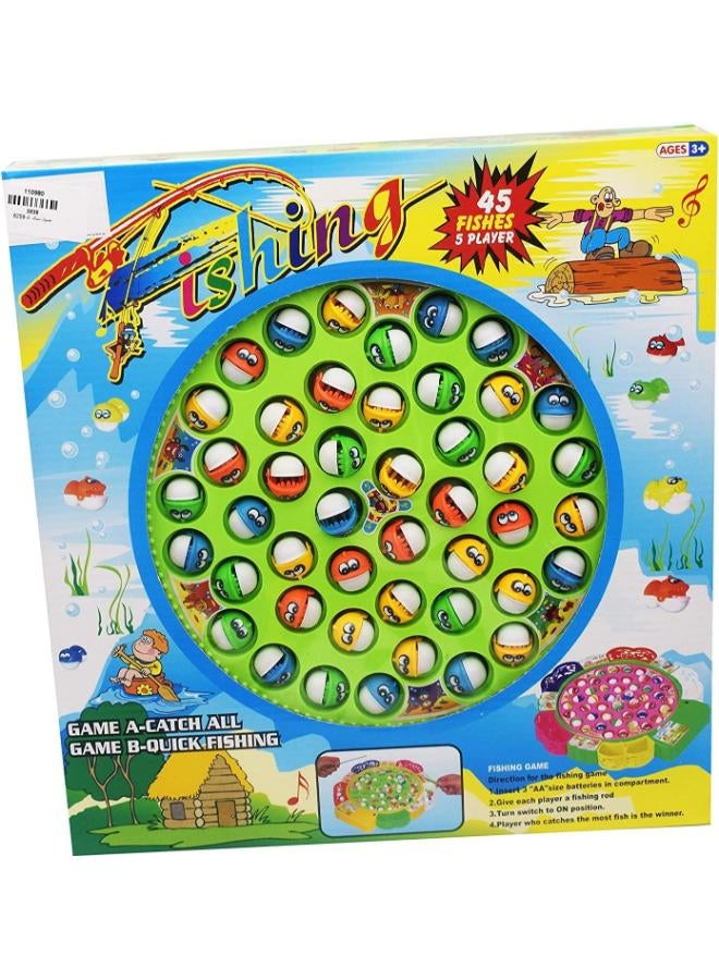 Generic Fishing game 45 fish 5 players