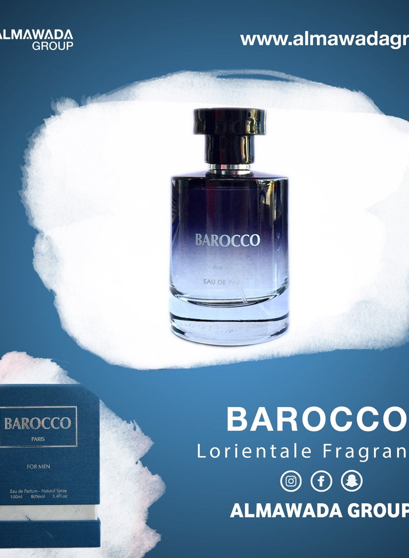 L'orientale Fragrances Barocco Paris For Men Eau De Parfum, 100ml - Image 1