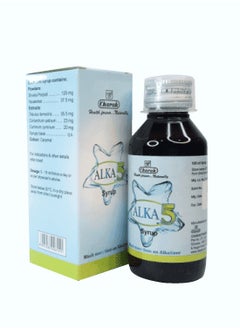 Charak Alka Natural 5 Syrup 100Ml 