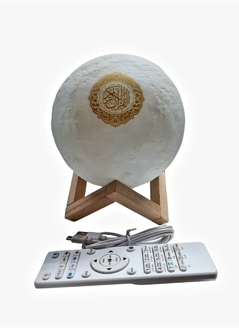 Generic - Moon Lamp Quran Speaker SQ-510 APP Smart Control with Remote - Image 1