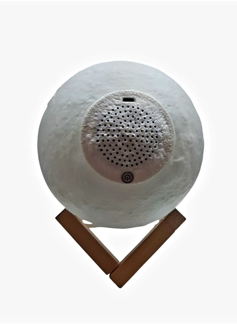 Generic - Moon Lamp Quran Speaker SQ-510 APP Smart Control with Remote - Image 1