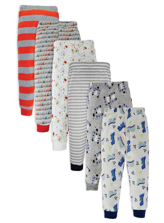 X2O Cotton Baby Pajama Pants with Rib (Unisex) (Multicolor) (Assorted Prints) (9 to 12 Months) Pants_002 - Image 2