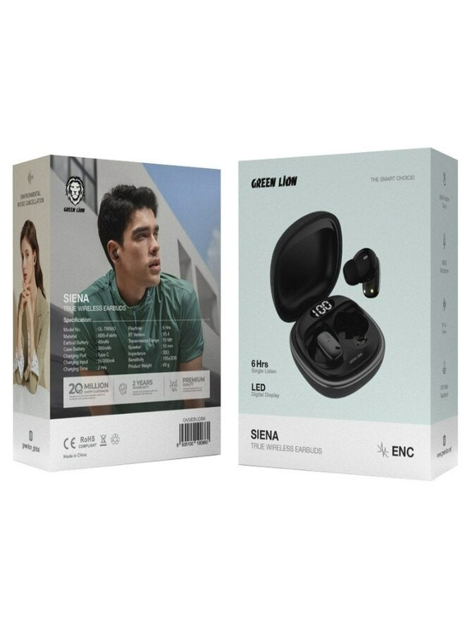 Green Lion Siena True Wireless Earbuds - Image 1