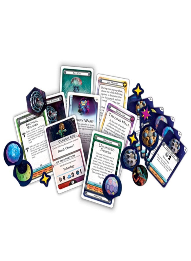 Asmodee Cosmic Odyssey Board Game EXPANSION - Classic Strategy Game of Intergalactic Conquest for Kids and Adults, Ages 14+, 3-8 Players, 2-3 Hour Playtime, Made by Fantasy Flight Games - Image 2
