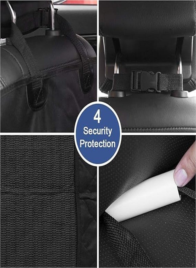 BLESSING PET SUPPLY DOG SEAT BELTS (1 INCH POLY POPLINE TAPE) (BLACK) (Front Dog Car Seat cover, Black) - Image 4