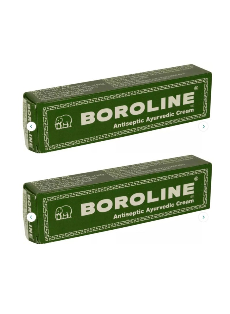 BOROLINE Antiseptic Ayurvedic Cream 20G 2PCS