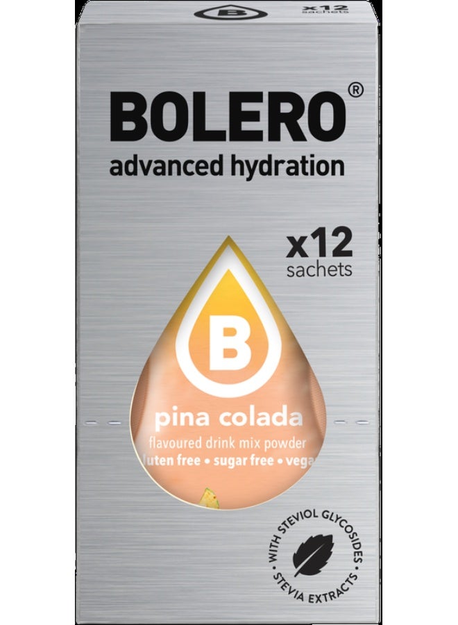 بوليرو منكهات الماء بوليرو - نكهة البينا كولادا (12*3 جرام) - Image 1