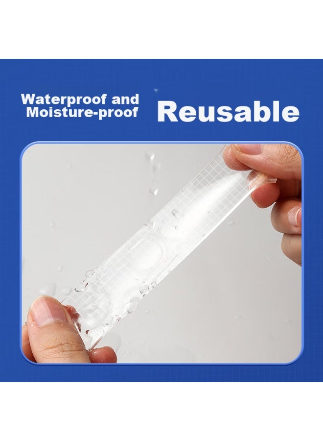 ام اند جي Chenguang (m&g) القرطاسية، شريط لاصق ثنائي الوجه نانو غير مرئي للتمزيق، 30mm*3m*1mm، قوقعة مع جوانب غير لاصقة، لاصق متعدد الوظائف لزخارف رأس السنة، شريط تثبيت، لفة واحدة Ajd957aw - Image 3