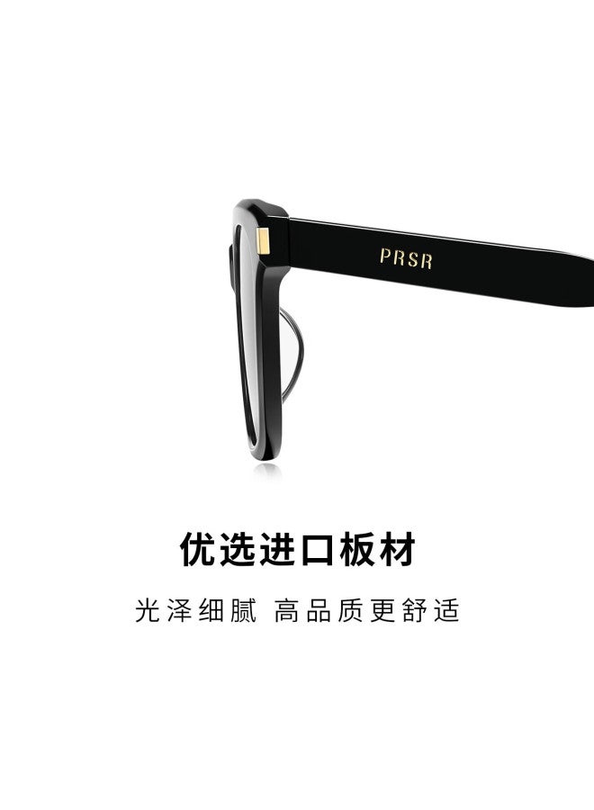 Prsr Universal Frame New Sungl Versatile Square Frame Simple Black Frame Ps3076-b Black