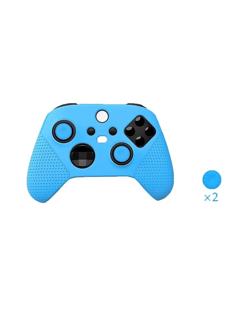DOBE - Xbox Series X/S Controller Silicone Cover Case, Rubber Skin for Xbox Series X/S Controller with Thumb Grips(BLUE) - Image 1