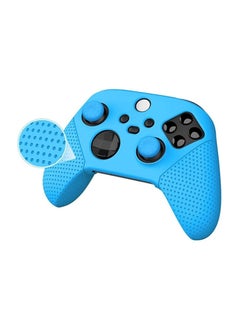 Xbox Series X/S Controller Silicone Cover Case, Rubber Skin for Xbox Series X/S Controller with Thumb Grips(BLUE)