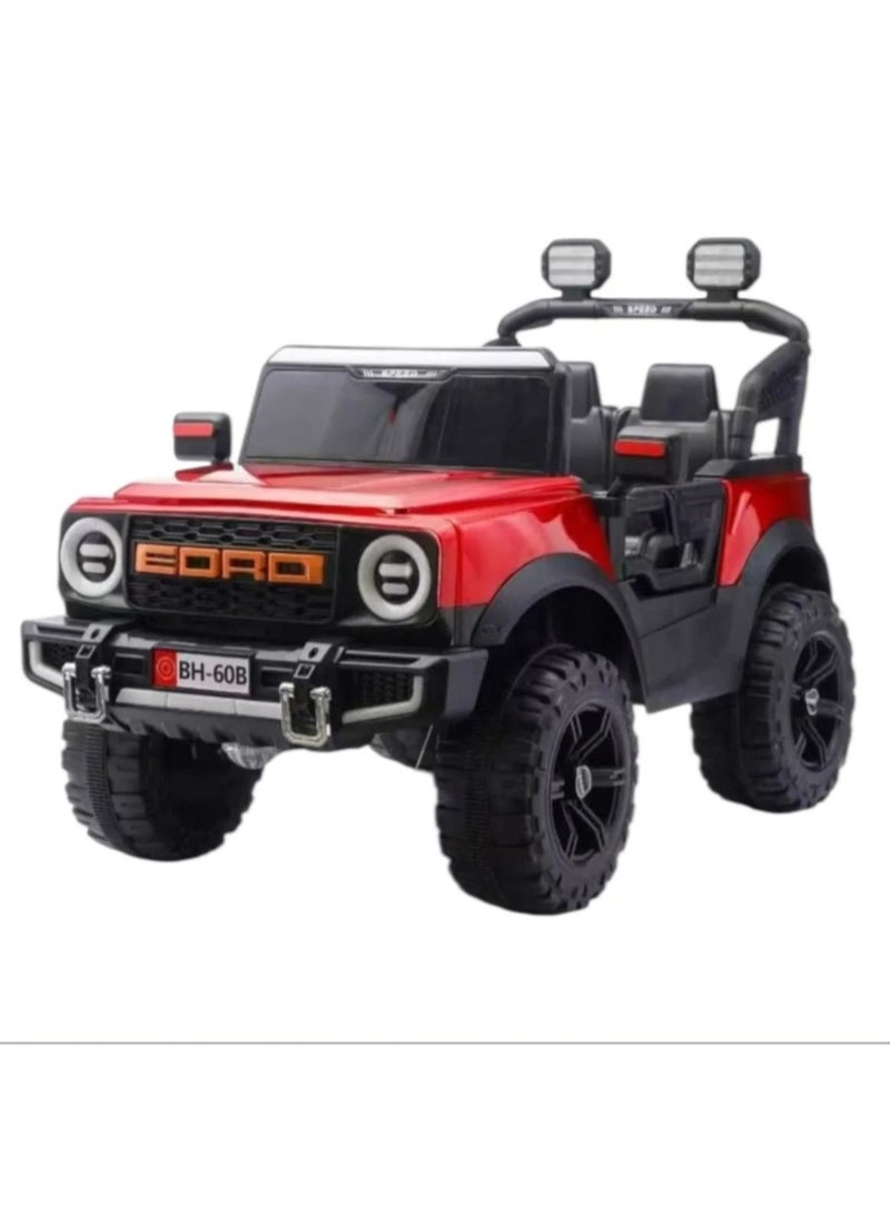 BH-60B electric car for children double seat pocket design with large wheels and powerful performance