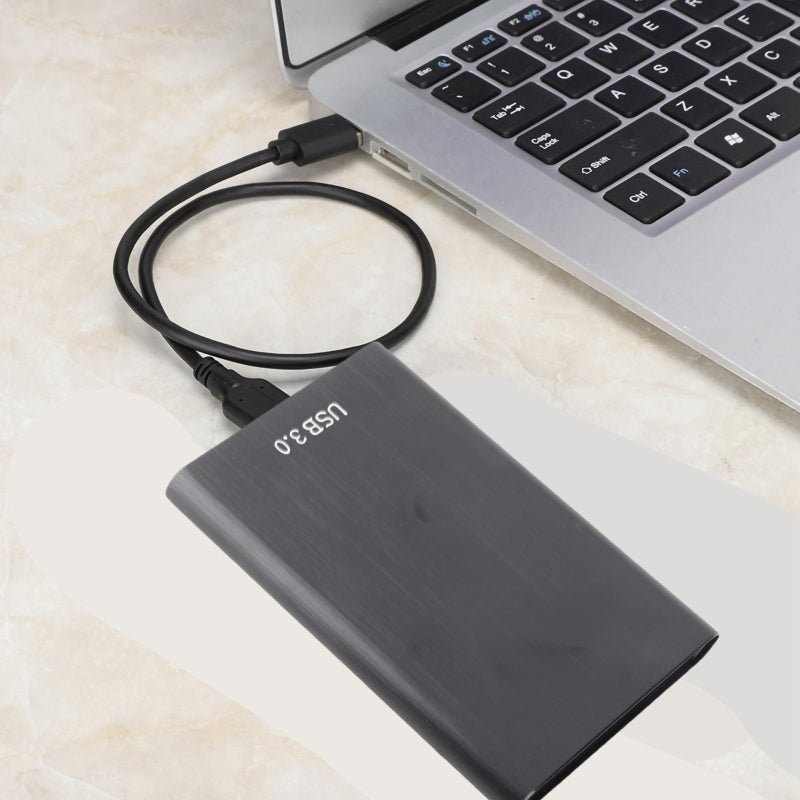 External SSD Enclosure USB 3.0 6Gbps Aluminum Alloy - Screw Fixed Design 2.5 Inch SATA SSD Case for 2TB Hard Drive - Image 2