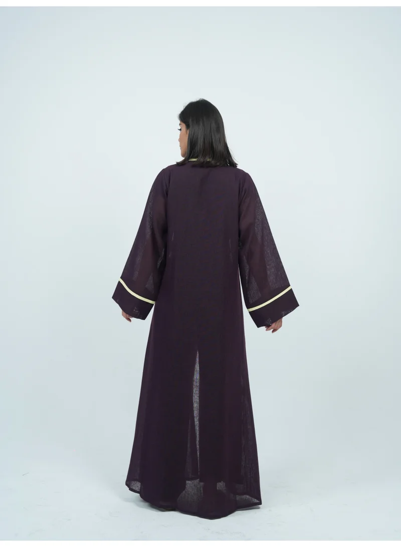 Rosette Abaya  Embellishment Abaya with Wide sleeves for Women | Best Price UAE