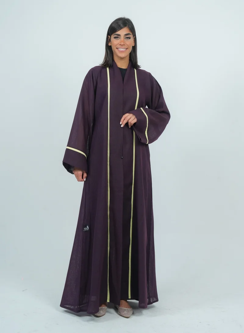 Rosette Abaya  Embellishment Abaya with Wide sleeves for Women | Best Price UAE