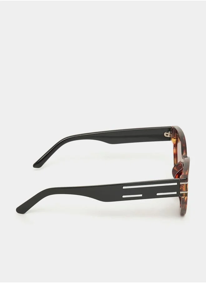 ستايلي Tortoise Cat Eye Sunglasses