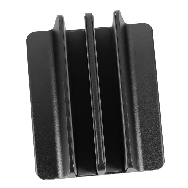 Aluminum Alloy Vertical Laptop Stand Sturdy Bracket for Desk Office Home Study Use - Image 2