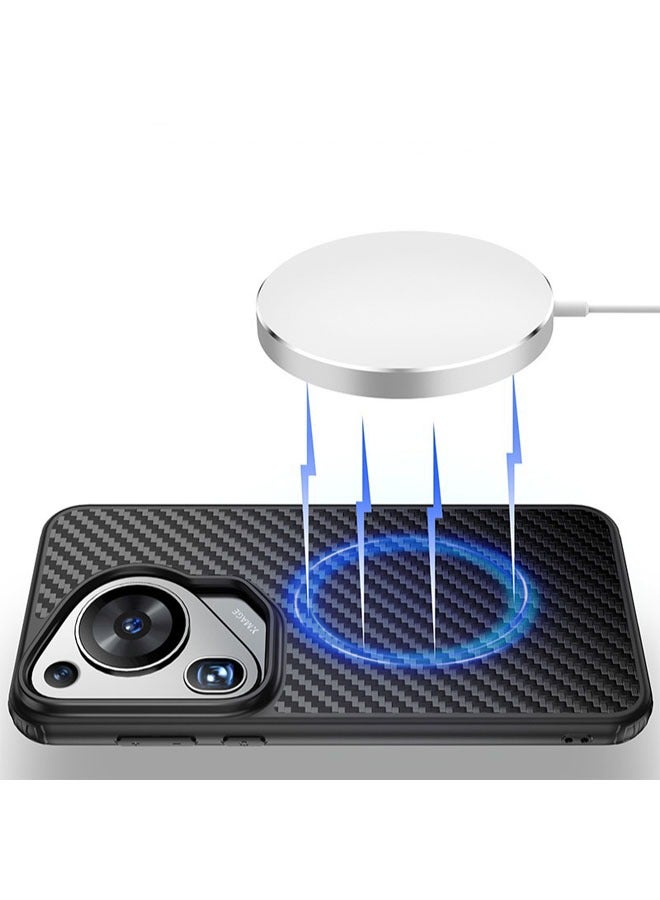 general Suitable for Huawei Pura 70 Ultra phone case, Kevlar all-inclusive, drop-proof ultra-thin magnetic phone case - Image 3