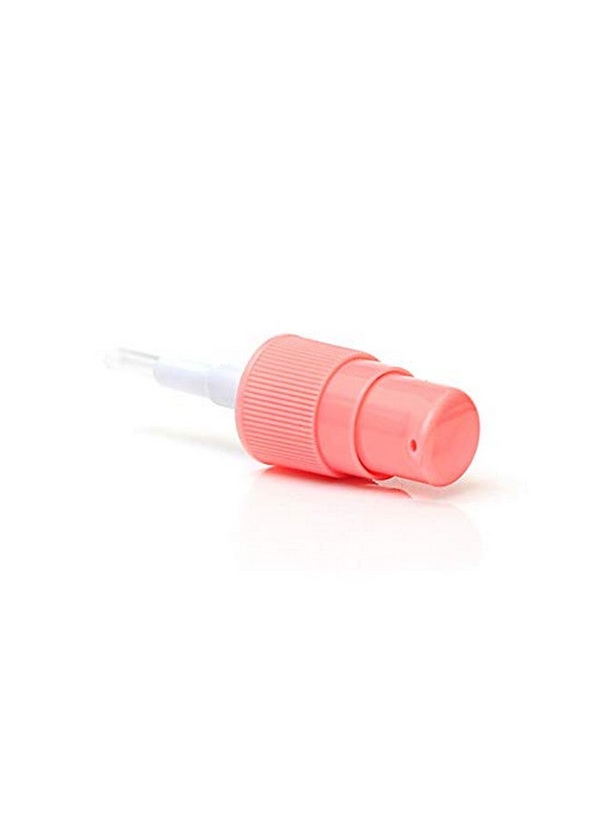 SYBL 10Ml 0.3 Ounce Clear Plastic Lotion Pump Bottle With Pink Press Pump Head Empty Cosmetic Sample Container For Emulsion Face Cream Shampoo Gelpack Of 12 - Image 2