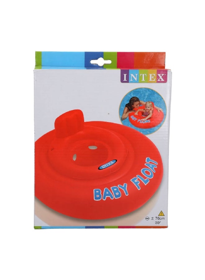 INTEX Inflatable Swimming PVC Baby Float Red 76 cm 56588EE - Image 2