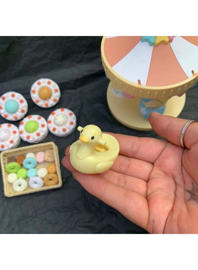 Genuine Bulk Goods San-x Food And Play Daily Order Mini Corner Biological Decoration Play House Toy Mini With Steel Seal-Color:A Full Version Of Matcha Original Drink  - Image 4