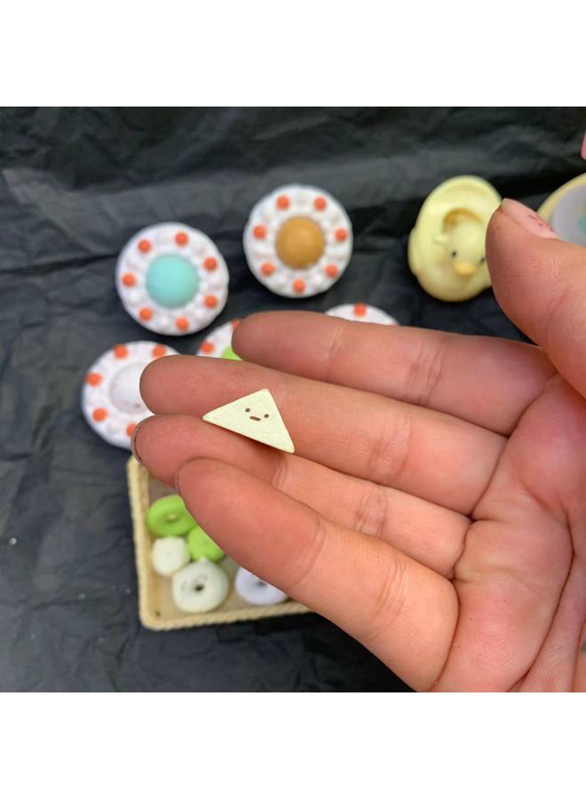 Genuine Bulk Goods San-x Food And Play Daily Order Mini Corner Biological Decoration Play House Toy Mini With Steel Seal-Color:A Full Version Of Matcha Original Drink  - Image 3