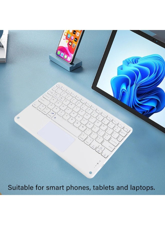 BOLICE BO-407 Wireless Keyboard - Ultra-Slim Portable Bluetooth Keyboard (Black) - Image 2