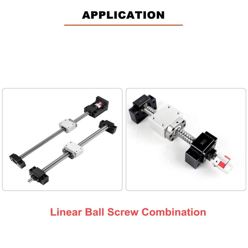 Thincol Ballscrew Nut Housing for SFU 2505 / SFU 2510, DSG25H Ball Screw Nut Housing Seat Mount Bracket Holder Base for CNC Router Milling Drilling - Image 3