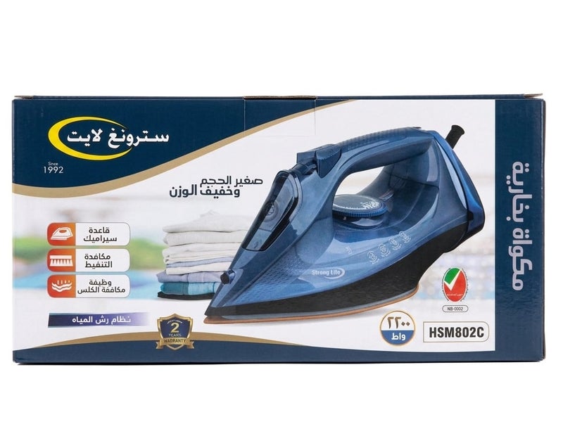 STRONGLITE STEAM IRON HSM802C